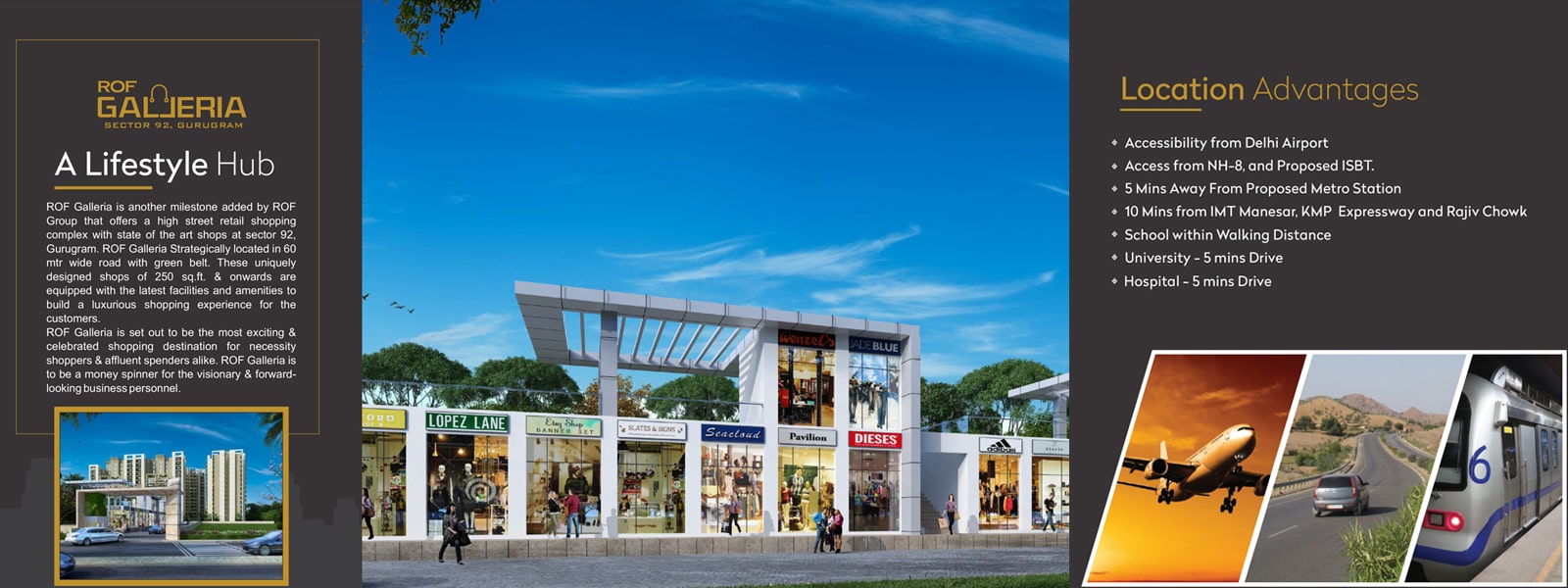 ROF Galleria Sector 92 Gurgaon